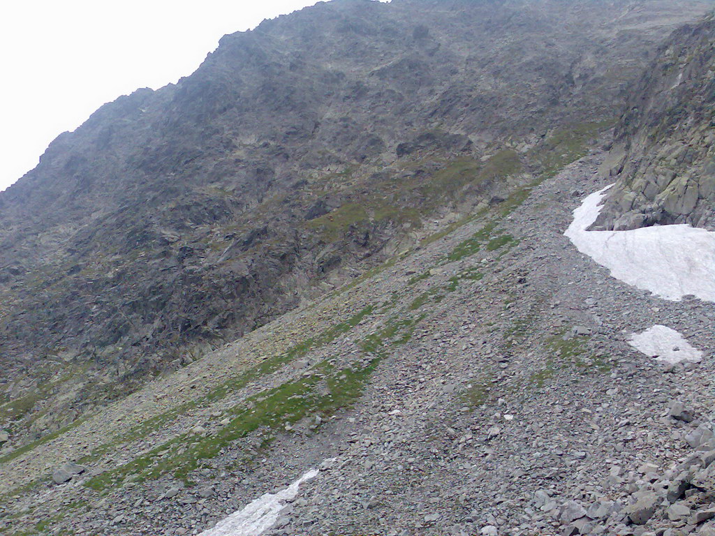 Jahňací štít zo Skalnatého plesa (Vysoké Tatry)