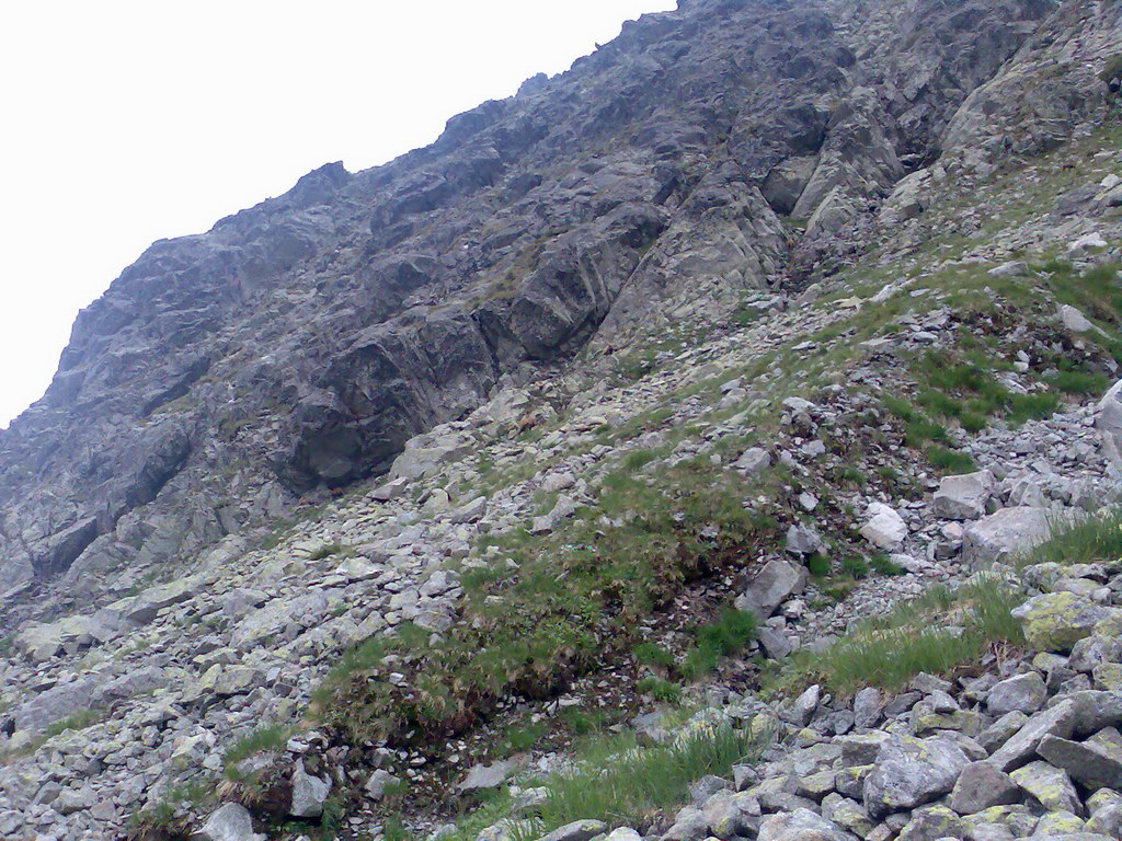 Jahňací štít zo Skalnatého plesa (Vysoké Tatry)