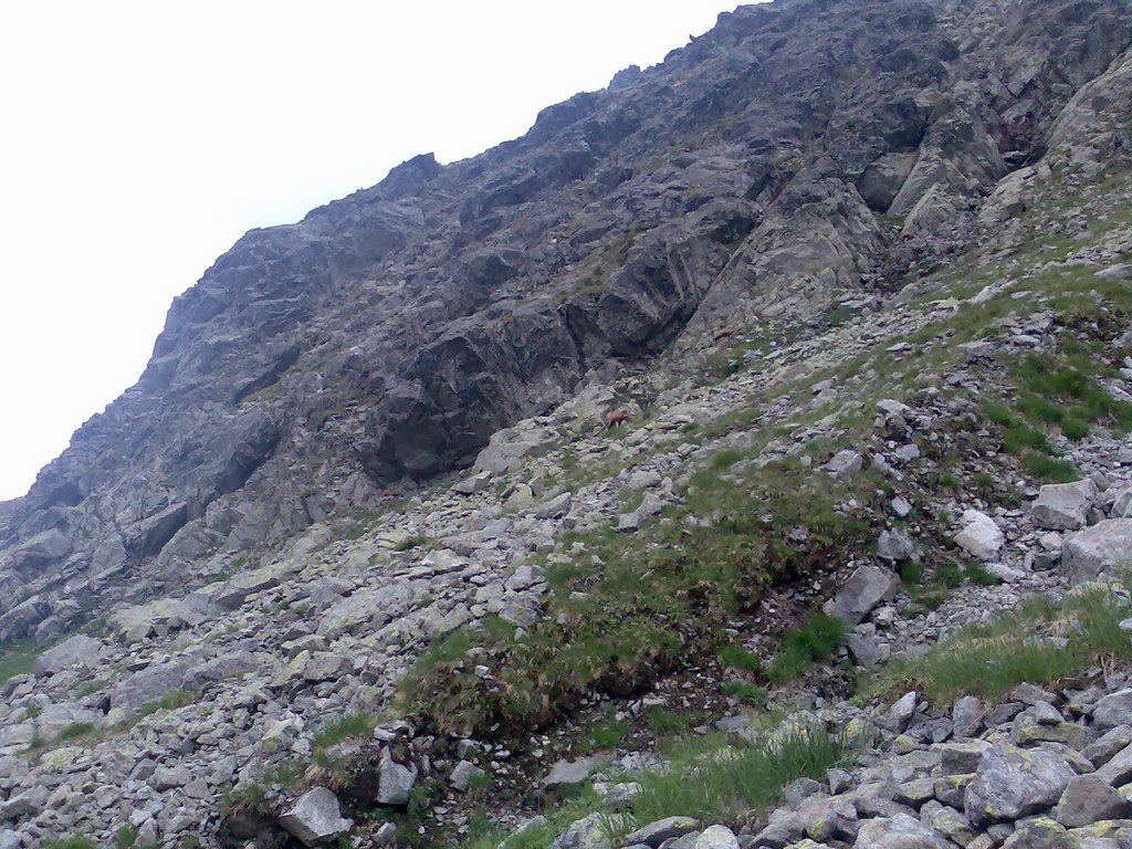 Jahňací štít zo Skalnatého plesa (Vysoké Tatry)