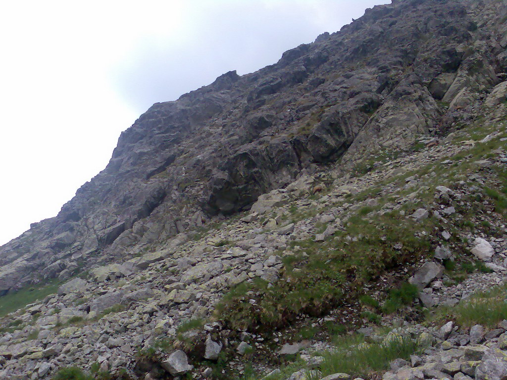 Jahňací štít zo Skalnatého plesa (Vysoké Tatry)