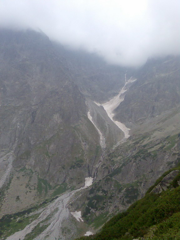 Jahňací štít zo Skalnatého plesa (Vysoké Tatry)