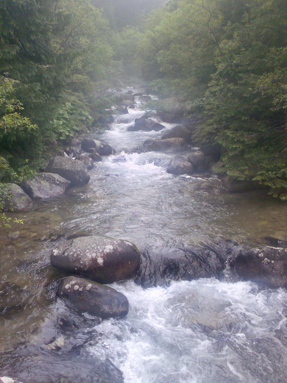 Jahňací štít zo Skalnatého plesa (Vysoké Tatry)