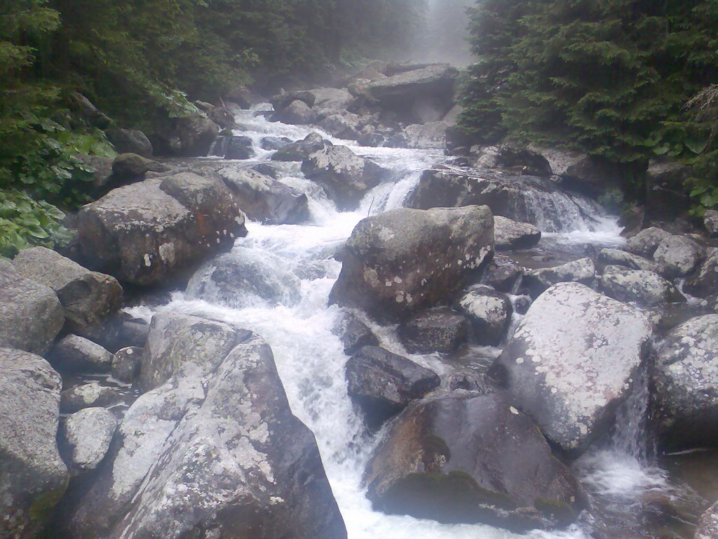 Jahňací štít zo Skalnatého plesa (Vysoké Tatry)