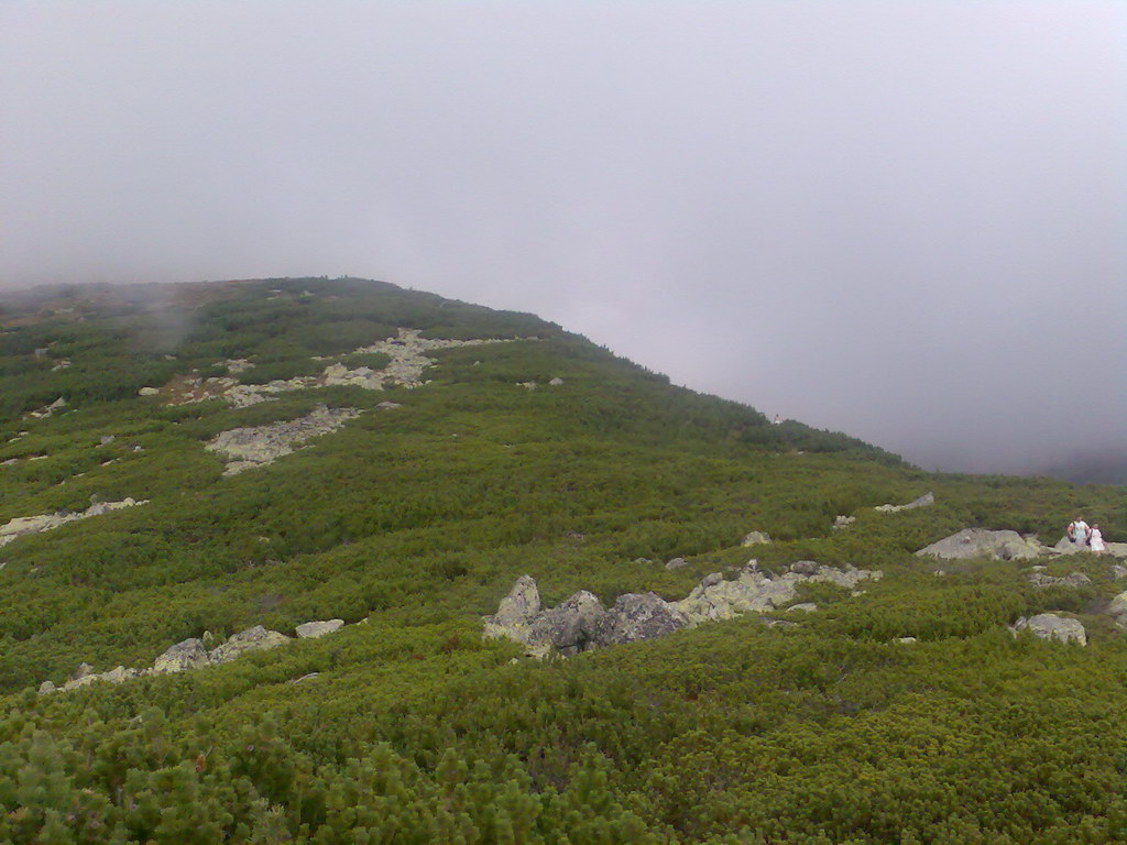 Kriváň zo Štrbského plesa (Vysoké Tatry)