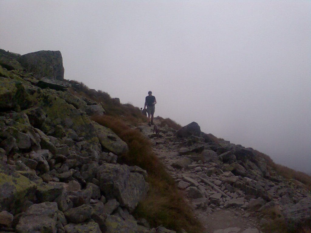 Kriváň zo Štrbského plesa (Vysoké Tatry)