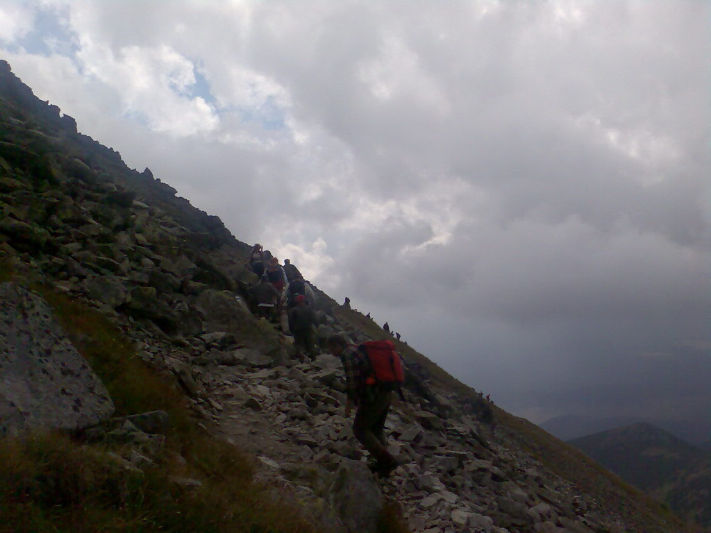 Kriváň zo Štrbského plesa (Vysoké Tatry)