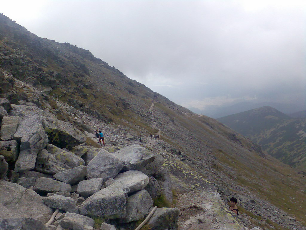 Kriváň zo Štrbského plesa (Vysoké Tatry)