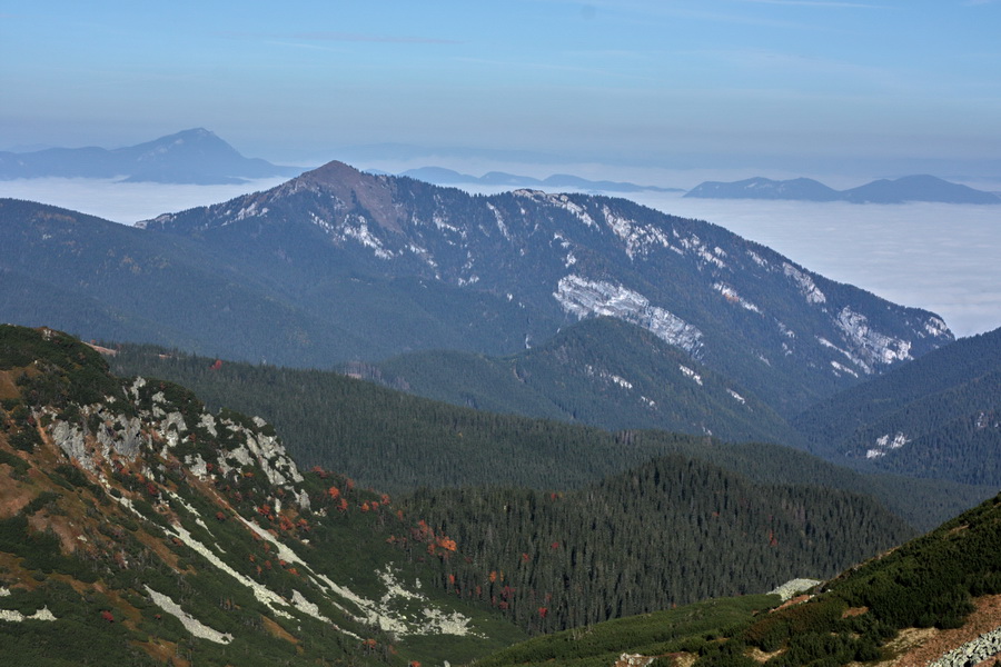 Ďumbier a Krakova hoľa (Nízke Tatry)