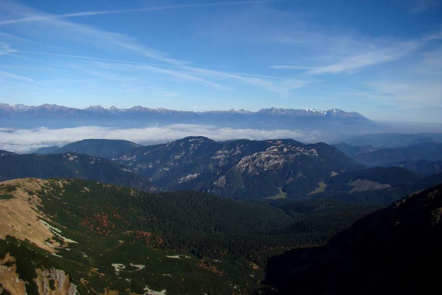 Ďumbier a Krakova hoľa (Nízke Tatry)