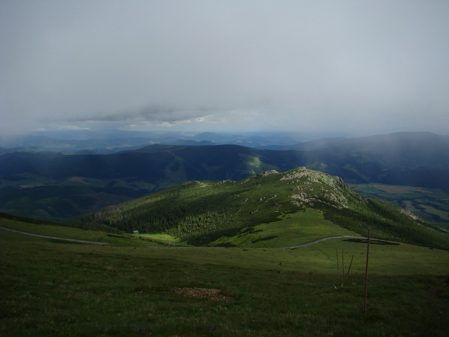 Kráľova hoľa z Vernára (Nízke Tatry)