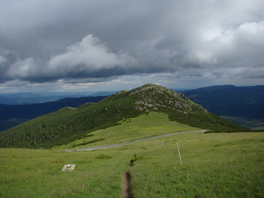 Kráľova hoľa z Vernára (Nízke Tatry)