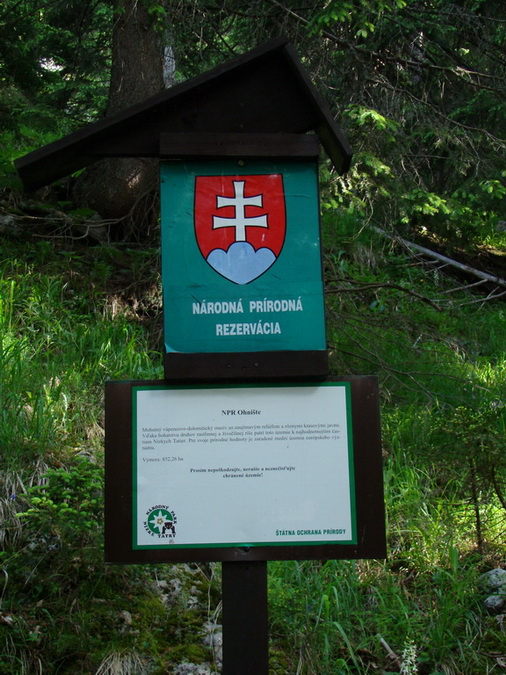 Ohnište zo Svidovského sedla (Nízke Tatry)