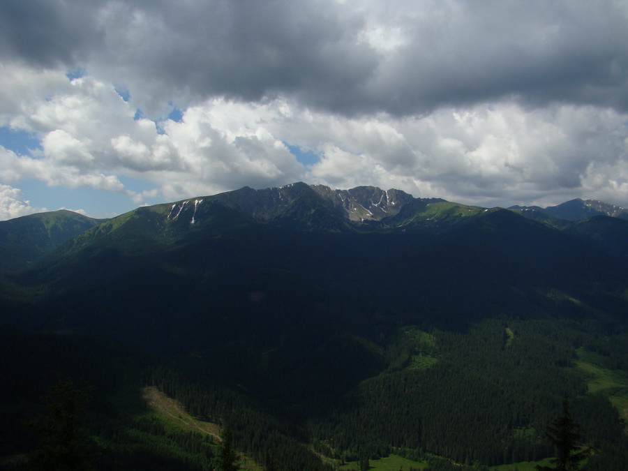 Ohnište zo Svidovského sedla (Nízke Tatry)