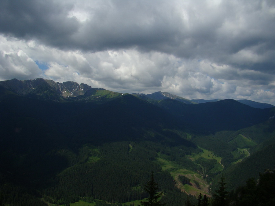 Ohnište zo Svidovského sedla (Nízke Tatry)