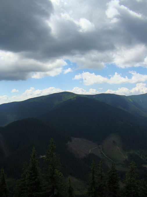 Ohnište zo Svidovského sedla (Nízke Tatry)