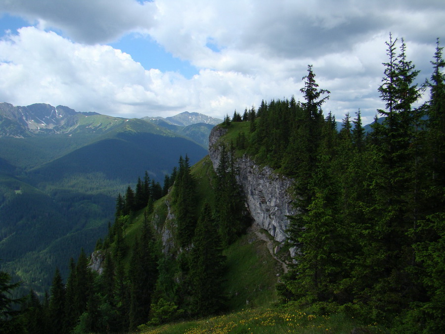 Ohnište zo Svidovského sedla (Nízke Tatry)