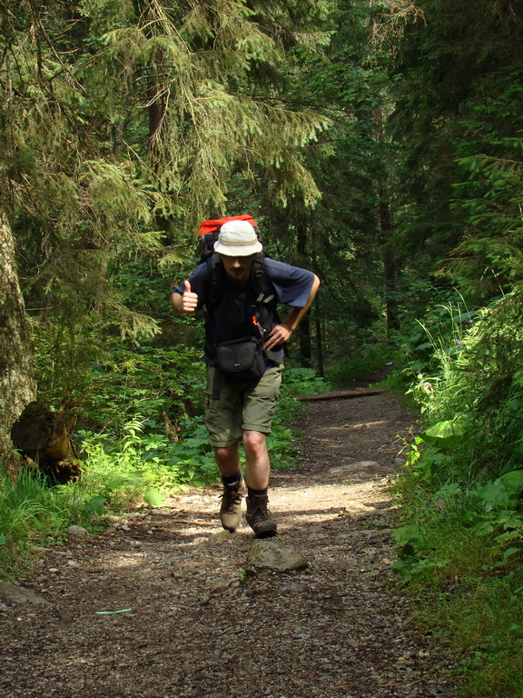 Vyšné Kopské sedlo Monkovou dolinou (Belianske Tatry)