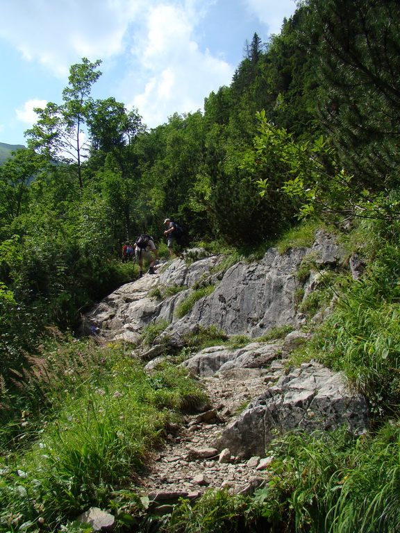 Vyšné Kopské sedlo Monkovou dolinou (Belianske Tatry)