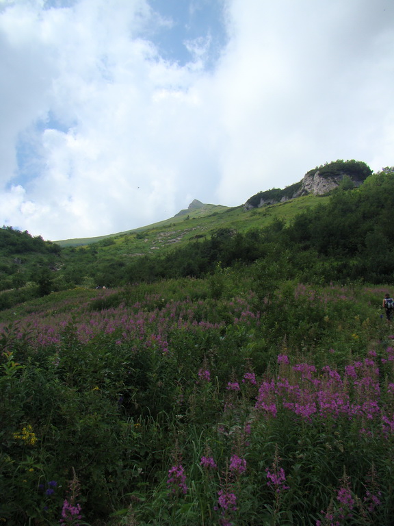 Vyšné Kopské sedlo Monkovou dolinou (Belianske Tatry)