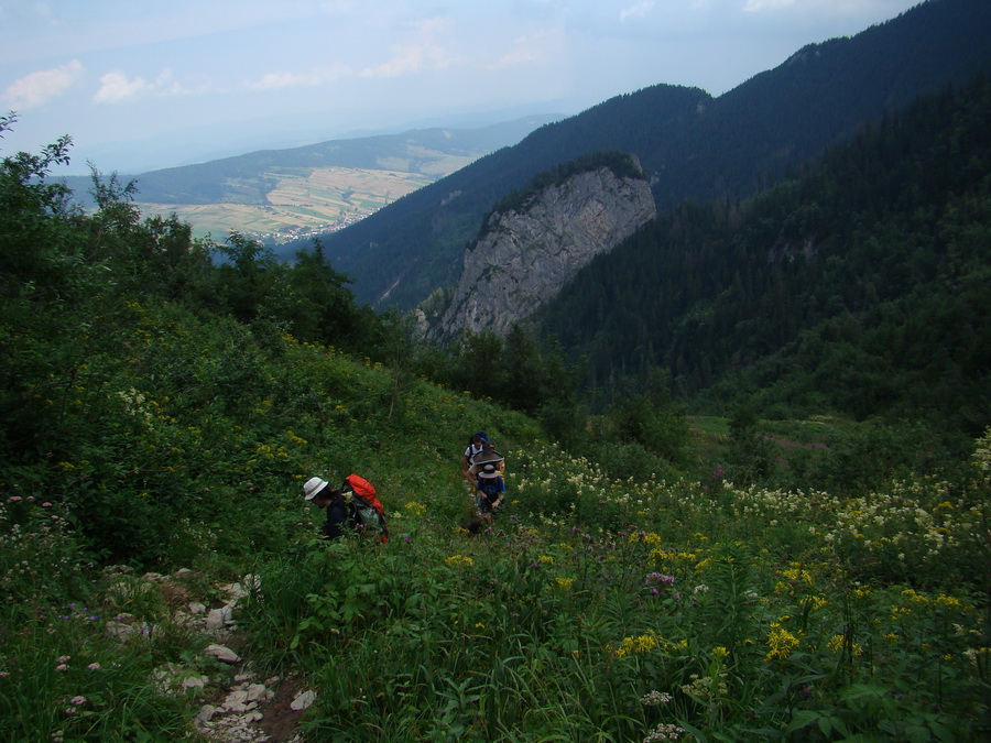 Vyšné Kopské sedlo Monkovou dolinou (Belianske Tatry)