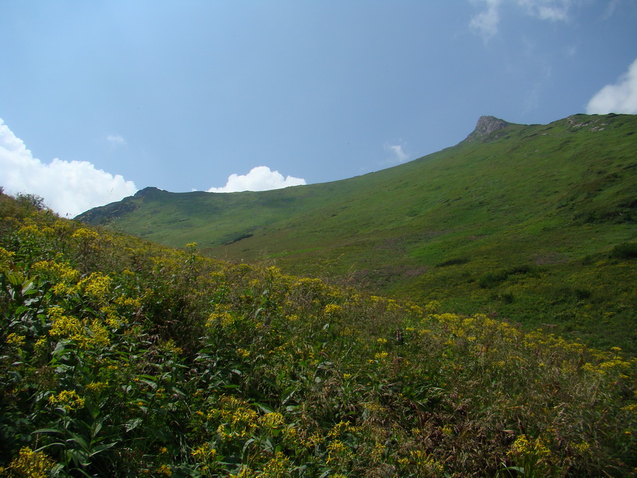 Vyšné Kopské sedlo Monkovou dolinou (Belianske Tatry)