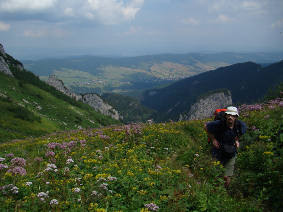 Vyšné Kopské sedlo Monkovou dolinou (Belianske Tatry)