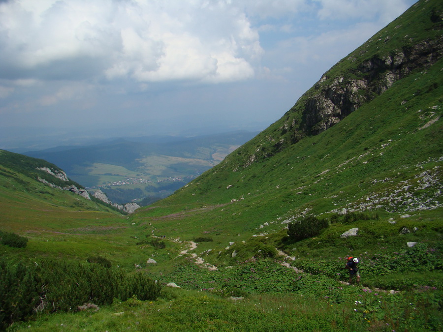 Vyšné Kopské sedlo Monkovou dolinou (Belianske Tatry)