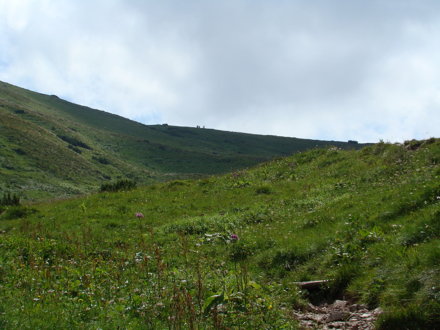 Vyšné Kopské sedlo Monkovou dolinou (Belianske Tatry)