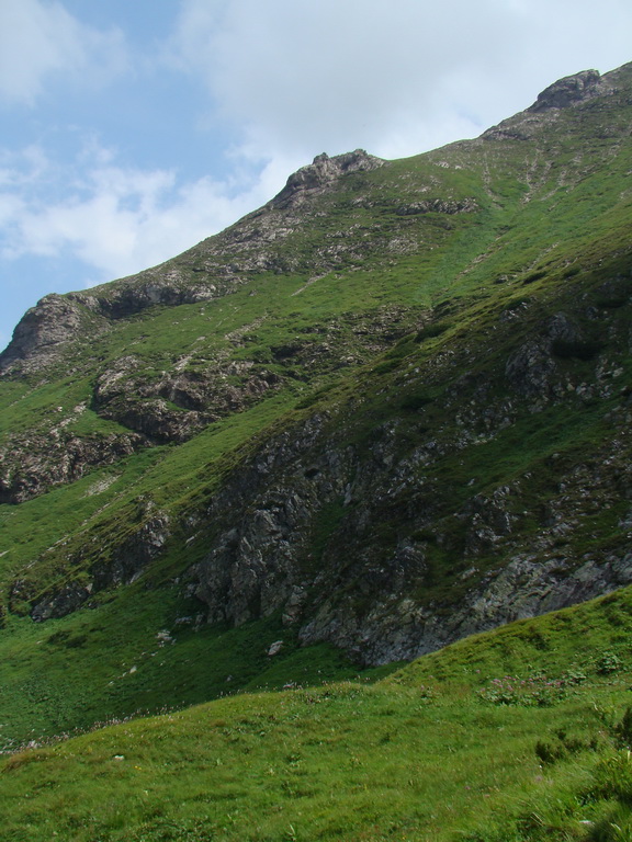 Vyšné Kopské sedlo Monkovou dolinou (Belianske Tatry)