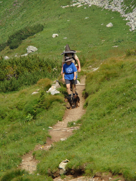 Vyšné Kopské sedlo Monkovou dolinou (Belianske Tatry)