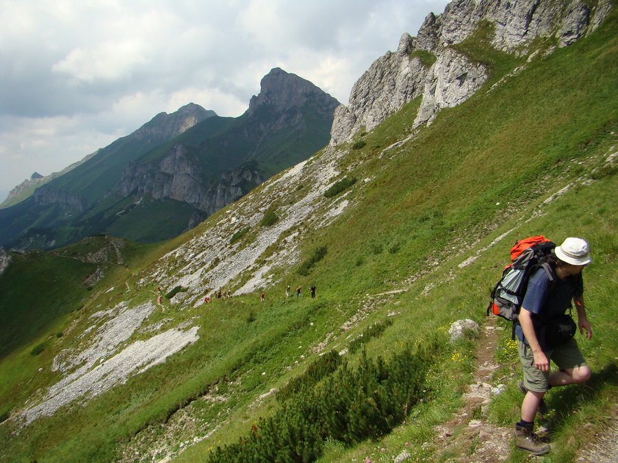 Vyšné Kopské sedlo Monkovou dolinou (Belianske Tatry)