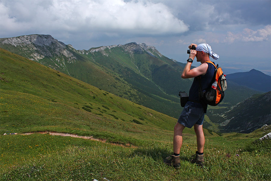 Vyšné Kopské sedlo Monkovou dolinou (Belianske Tatry)