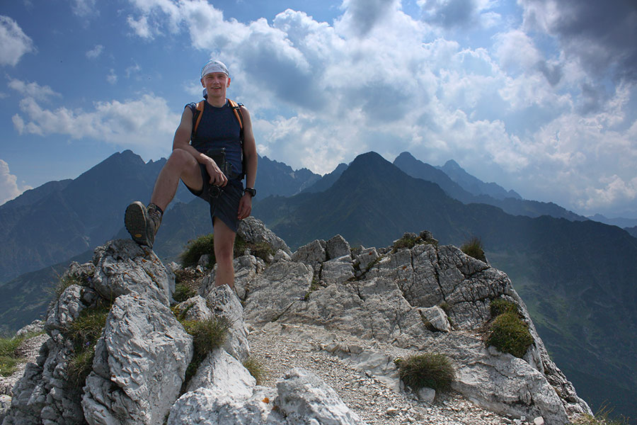 Vyšné Kopské sedlo Monkovou dolinou (Belianske Tatry)