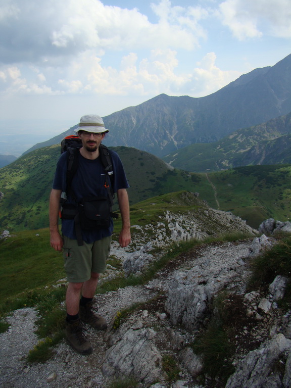 Vyšné Kopské sedlo Monkovou dolinou (Belianske Tatry)