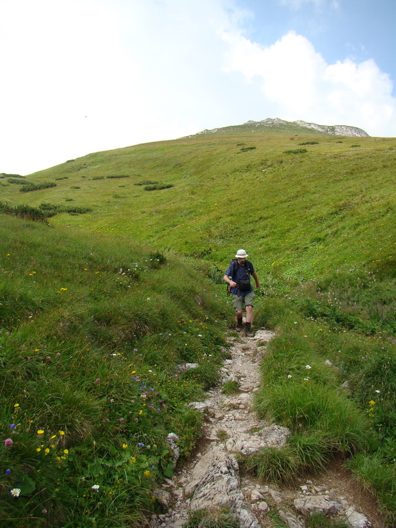 Vyšné Kopské sedlo Monkovou dolinou (Belianske Tatry)