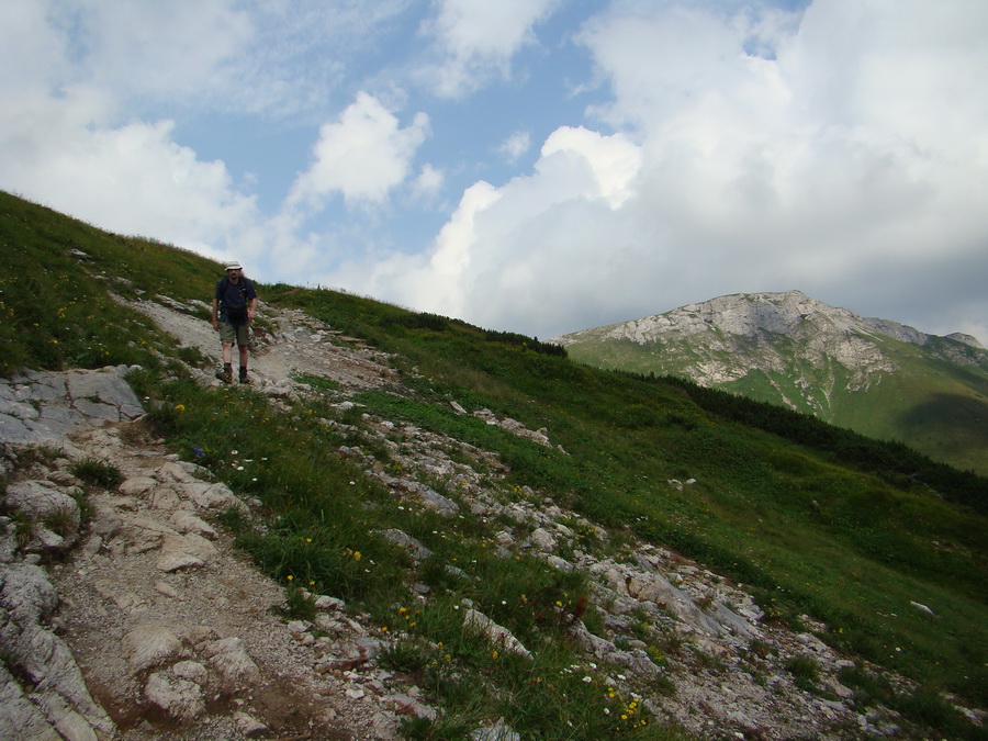 Vyšné Kopské sedlo Monkovou dolinou (Belianske Tatry)