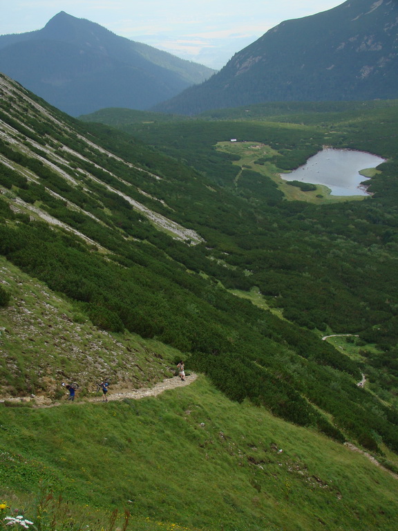 Vyšné Kopské sedlo Monkovou dolinou (Belianske Tatry)