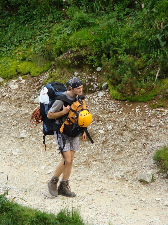 Vyšné Kopské sedlo Monkovou dolinou (Belianske Tatry)