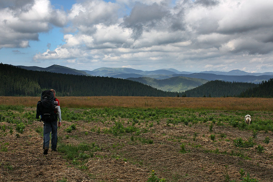 Z Kriviana na Pusté pole (Nízke Tatry)