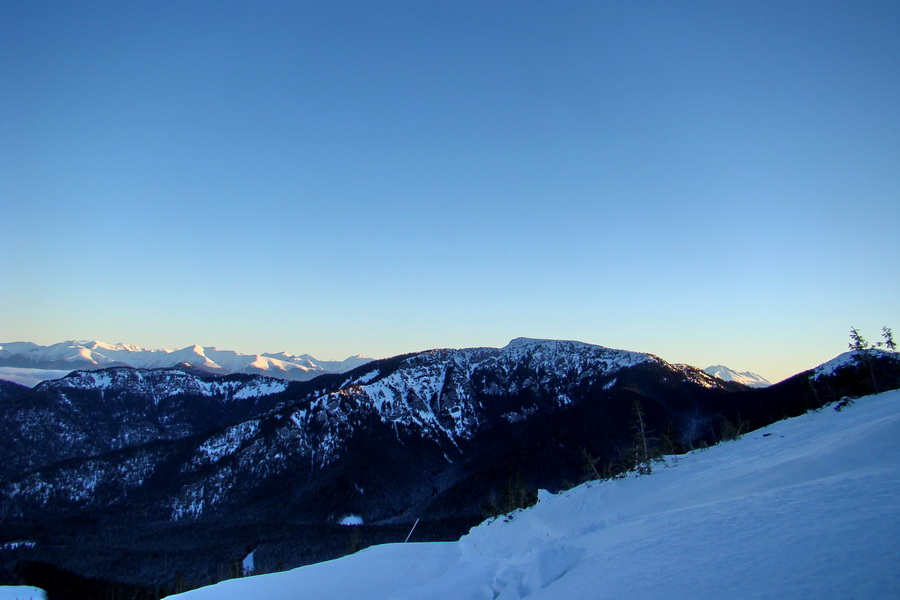 Chopok z Jasnej (Nízke Tatry)