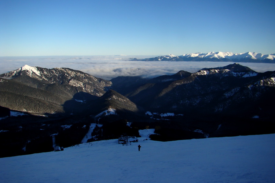 Chopok z Jasnej (Nízke Tatry)