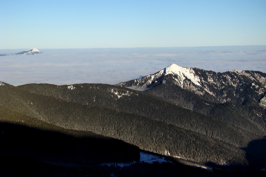 Chopok z Jasnej (Nízke Tatry)