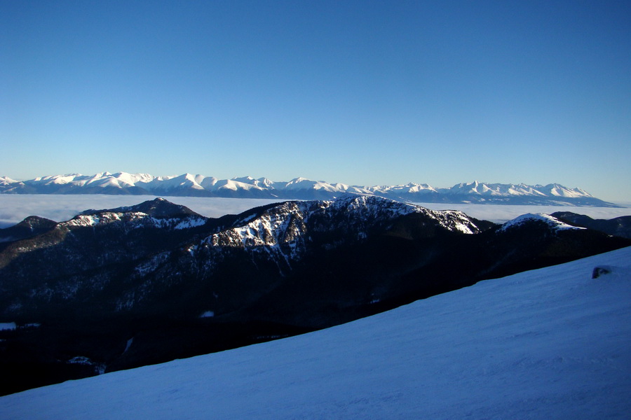 Chopok z Jasnej (Nízke Tatry)