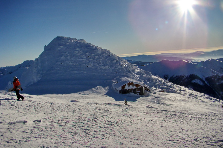 Chopok z Jasnej (Nízke Tatry)