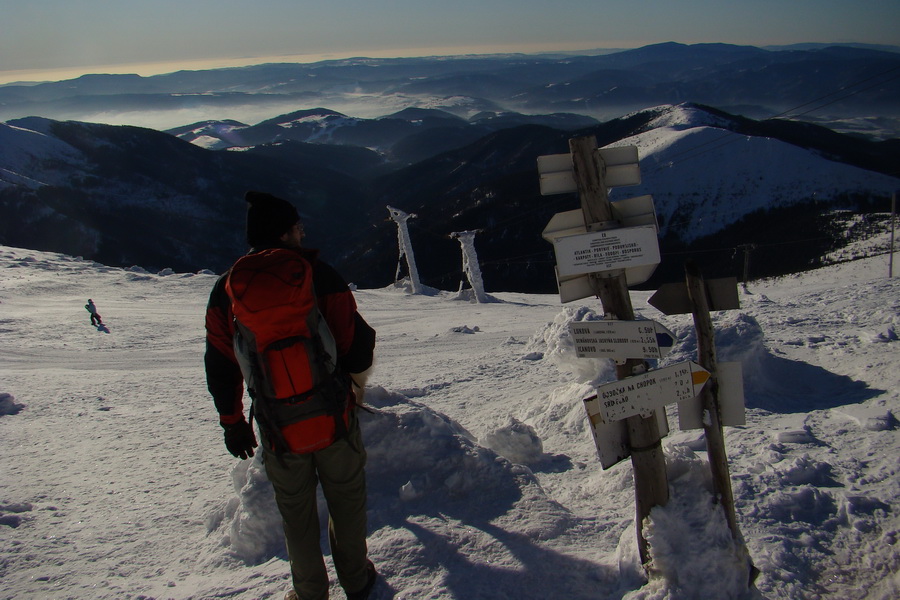 Chopok z Jasnej (Nízke Tatry)