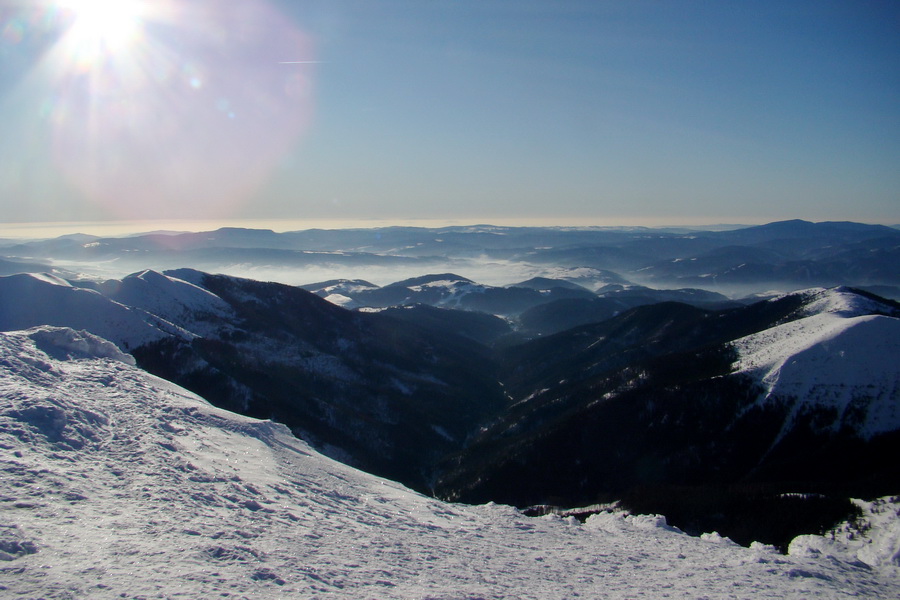 Chopok z Jasnej (Nízke Tatry)