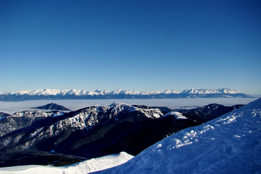 Chopok z Jasnej (Nízke Tatry)