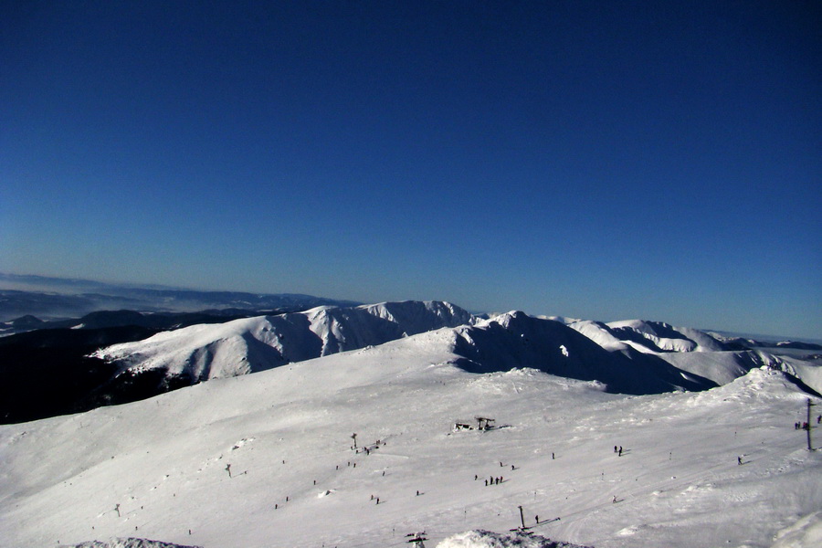 Chopok z Jasnej (Nízke Tatry)