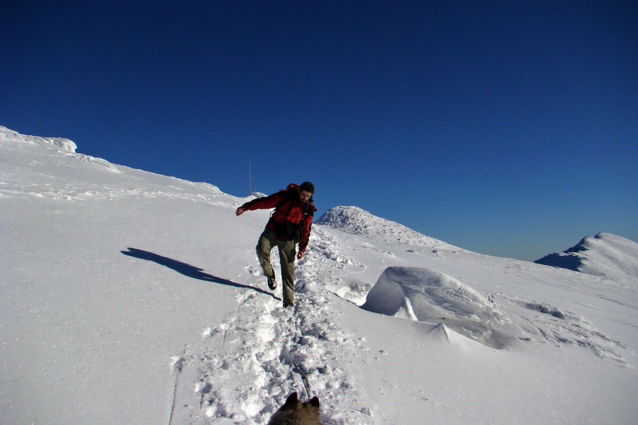 Chopok z Jasnej (Nízke Tatry)