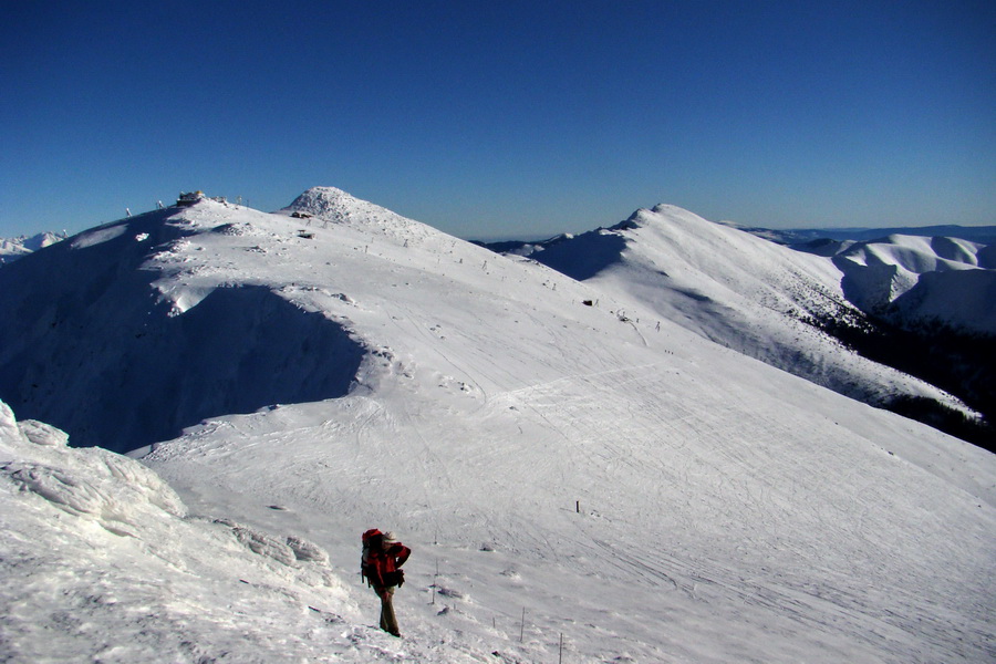 Chopok z Jasnej (Nízke Tatry)